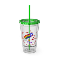 The P2 Parent Tumbler — 16oz w/ Straw