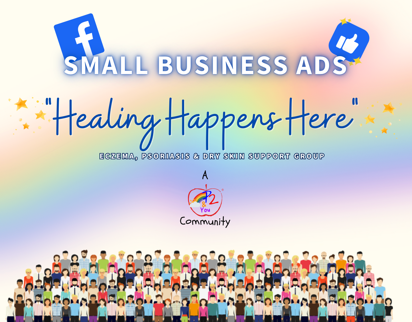 Healing Happens Here Small Business Ads